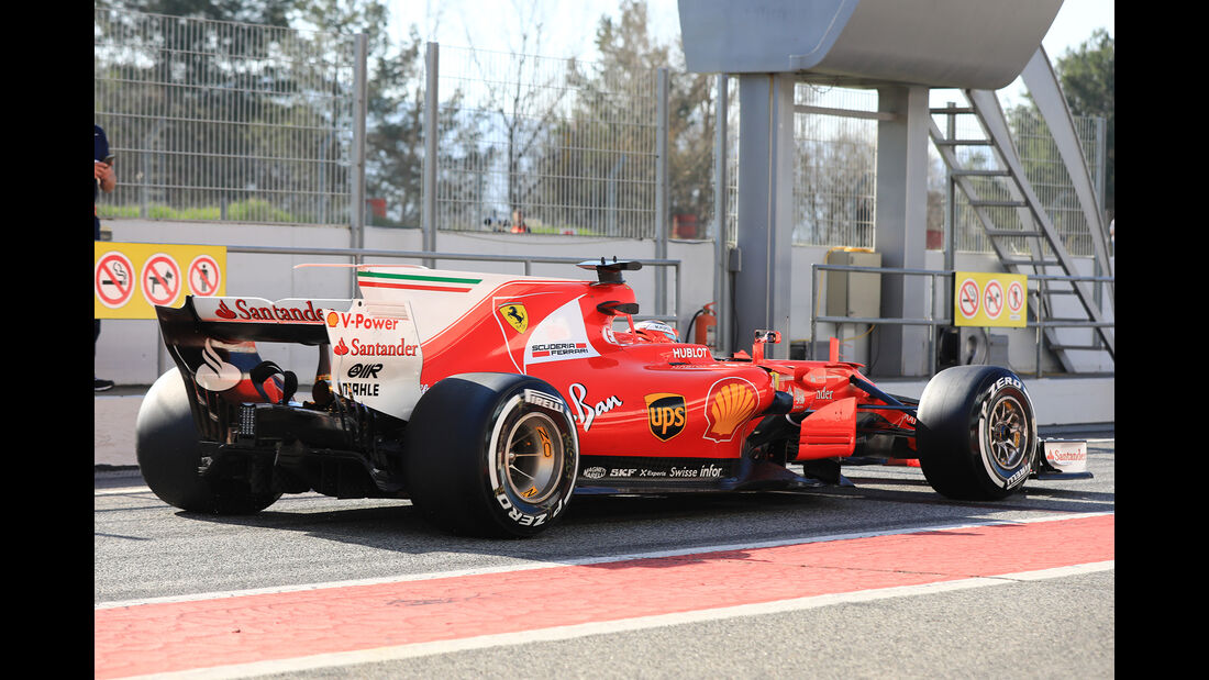 Kimi Räikkönen - Ferrari - Formel 1 - Test - Barcelona - 10. März 2017