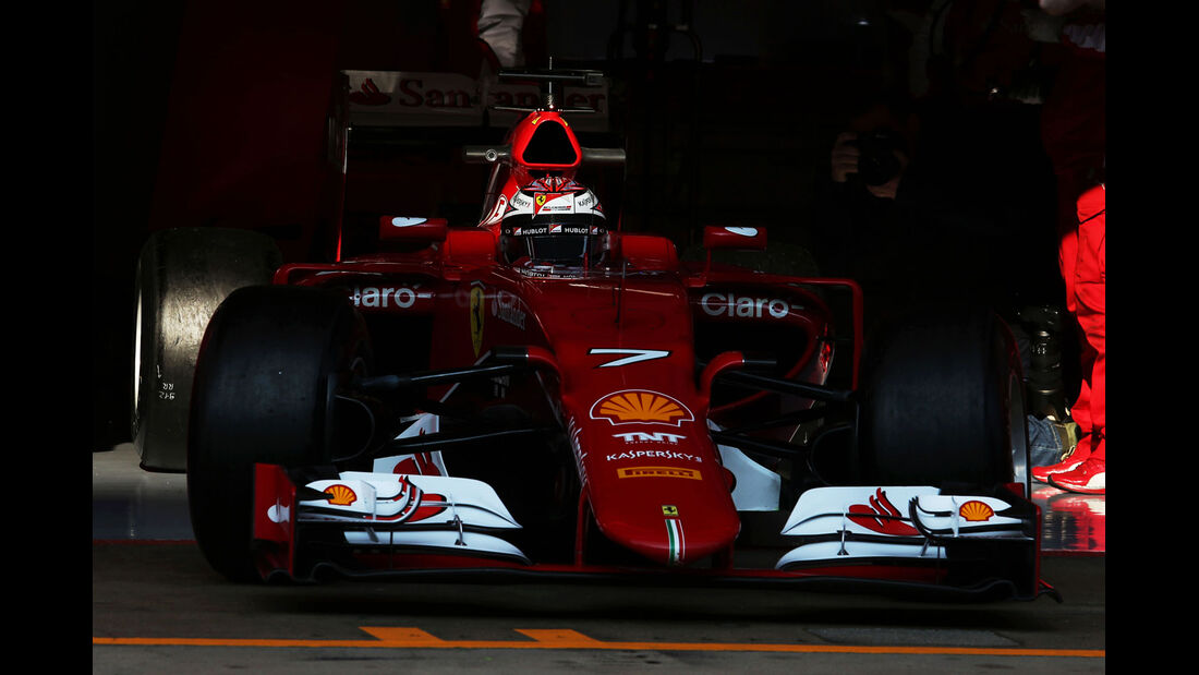 Kimi Räikkönen - Ferrari - Formel 1-Test - Barcelona - 20. Februar 2015