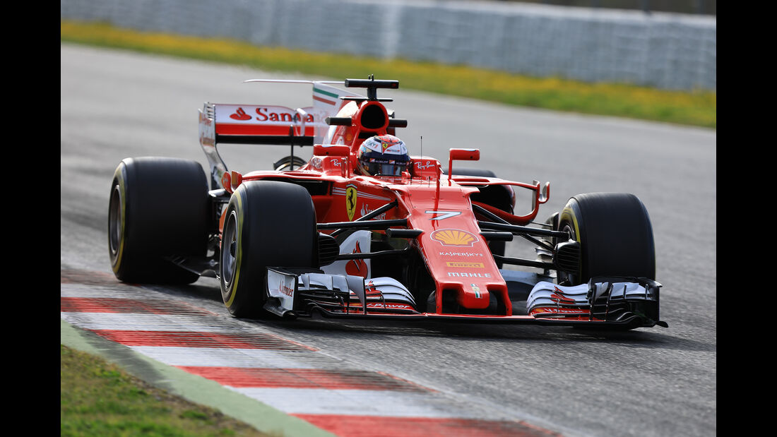 Kimi Räikkönen - Ferrari - Formel 1 - Test - Barcelona - 28. Februar 2017