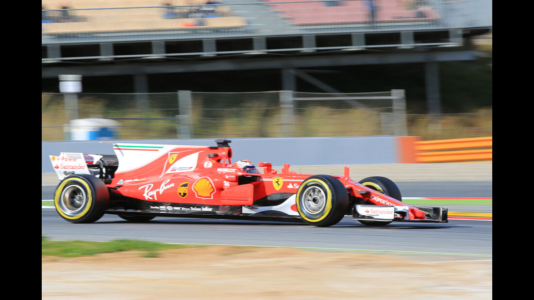 Kimi Räikkönen - Ferrari - Formel 1 - Test - Barcelona - 28. Februar 2017
