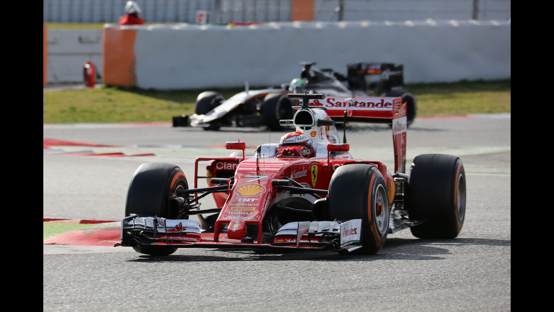 Kimi Räikkönen - Ferrari - Formel 1-Test - Barcelona - 3. März 2016 