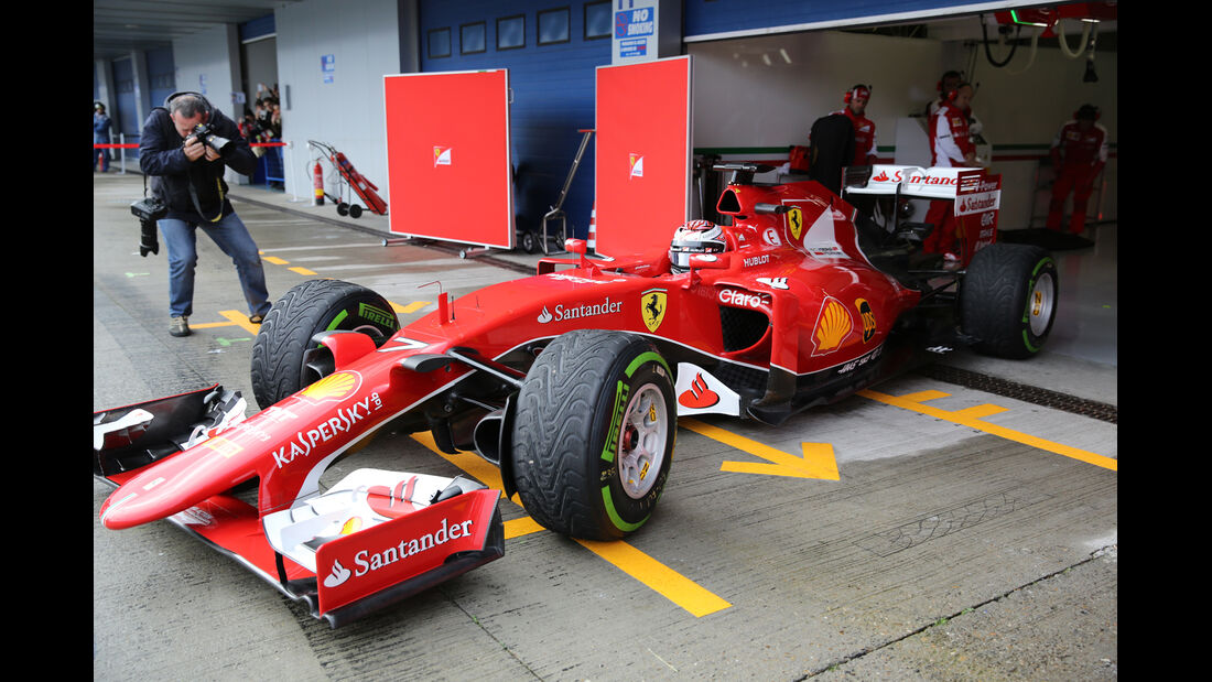 Kimi Räikkönen - Ferrari - Formel 1-Test - Jerez - 3. Februar 2015