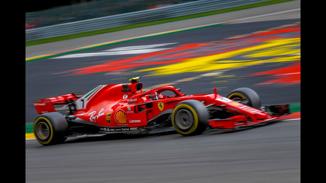 Kimi Räikkönen - Ferrari - GP Belgien - Spa-Francorchamps - 24. August 2018