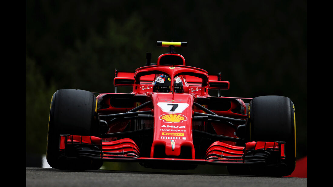 Kimi Räikkönen - Ferrari - GP Belgien - Spa-Francorchamps - 24. August 2018