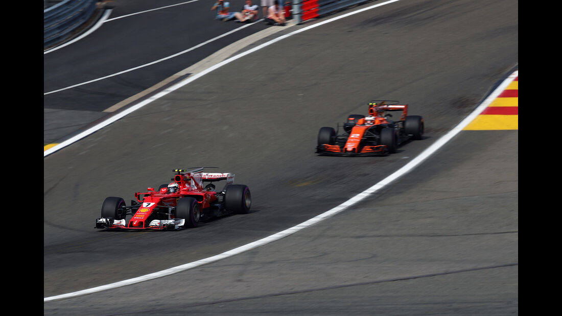 Kimi Räikkönen - Ferrari - GP Belgien - Spa-Francorchamps - Formel 1 - 25. August 2017