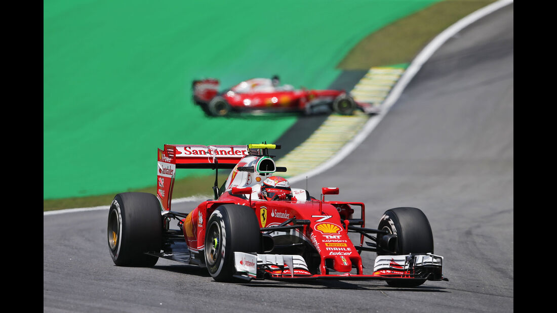 Kimi Räikkönen - Ferrari -  GP Brasilien - Interlagos - Freitag - 11.11.2016