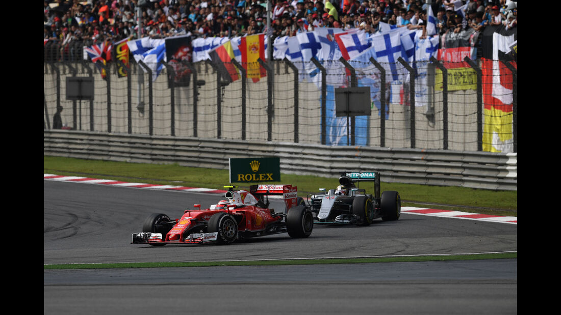 Kimi Räikkönen - Ferrari - GP China 2016 - Shanghai - Rennen 