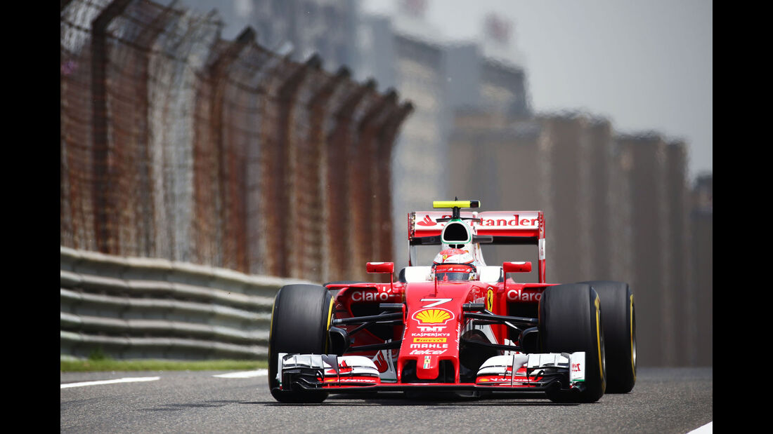 Kimi Räikkönen - Ferrari - GP China - Shanghai - Freitag - 15.4.2016