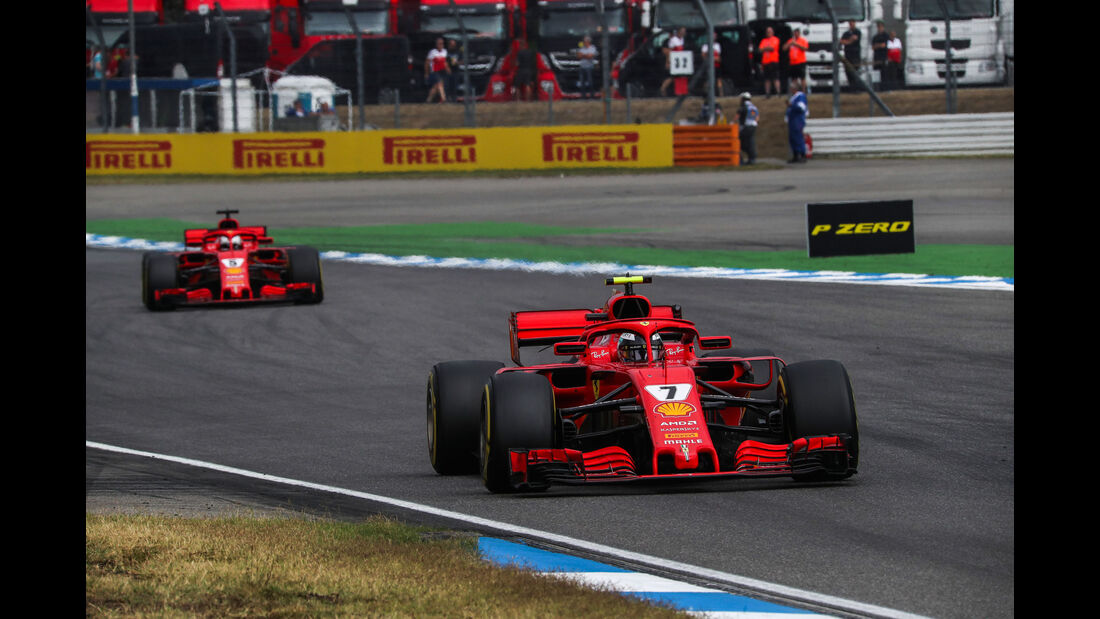 Kimi Räikkönen - Ferrari - GP Deutschland 2018 - Rennen