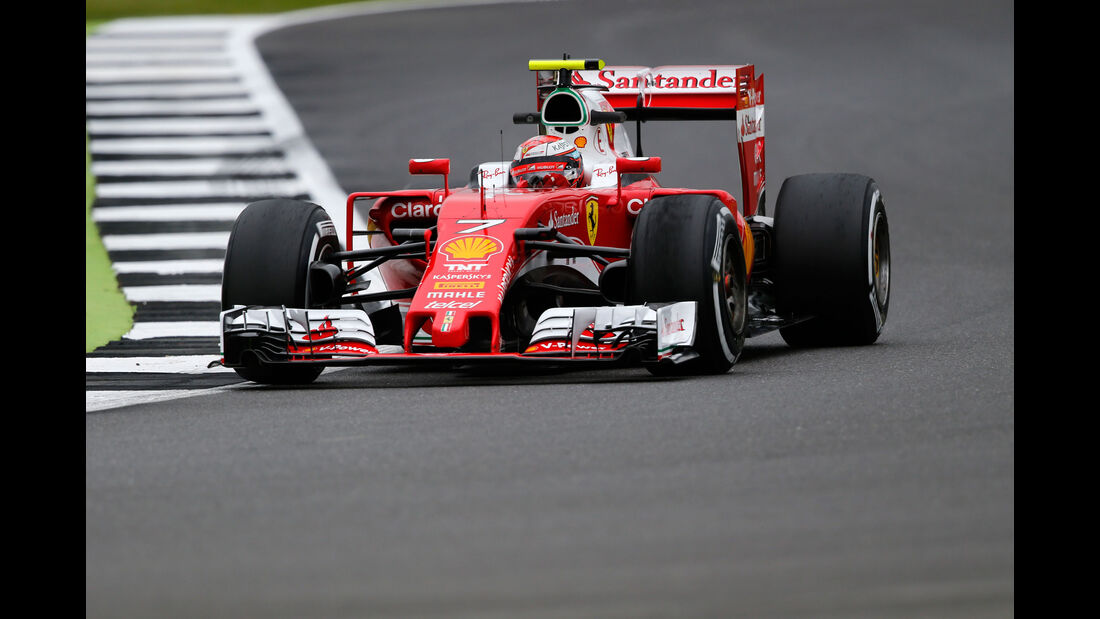 Kimi Räikkönen - Ferrari - GP England - Silverstone - Formel 1 - Freitag - 8.7.2016