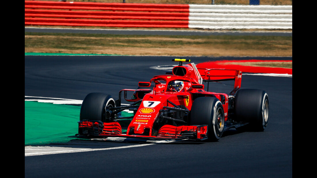 Kimi Räikkönen - Ferrari - GP England - Silverstone - Formel 1 - Samstag - 7.7.2018