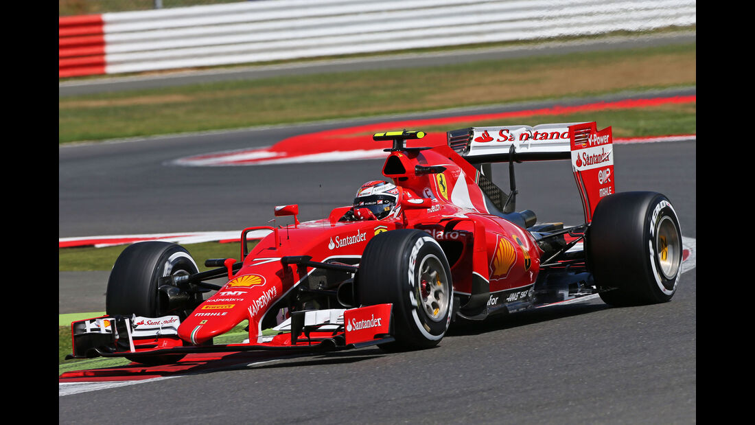 Kimi Räikkönen - Ferrari - GP England - Silverstone - Qualifying - Samstag - 4.7.2015