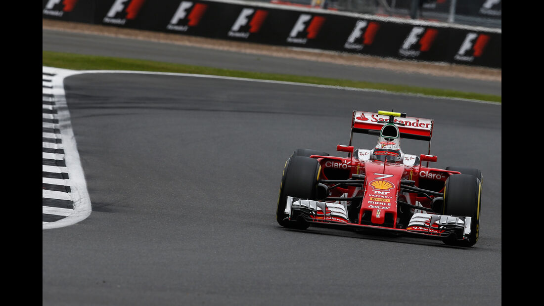 Kimi Räikkönen - Ferrari - GP England - Silverstone - Qualifying - Samstag - 9.7.2016