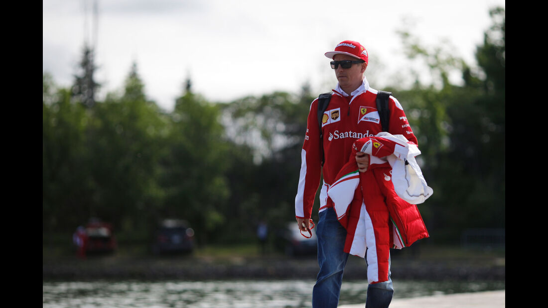 Kimi Räikkönen - Ferrari - GP Kanada - Montreal - Freitag - 10.6.2016