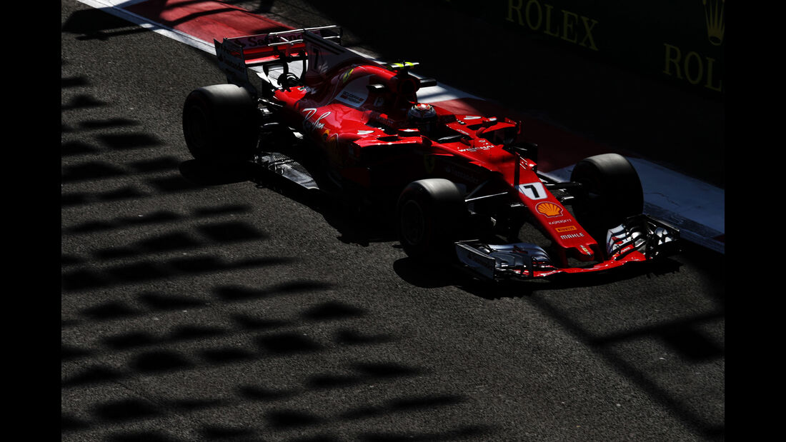 Kimi Räikkönen - Ferrari - GP Mexiko - Formel 1 - Freitag - 27.10.2017