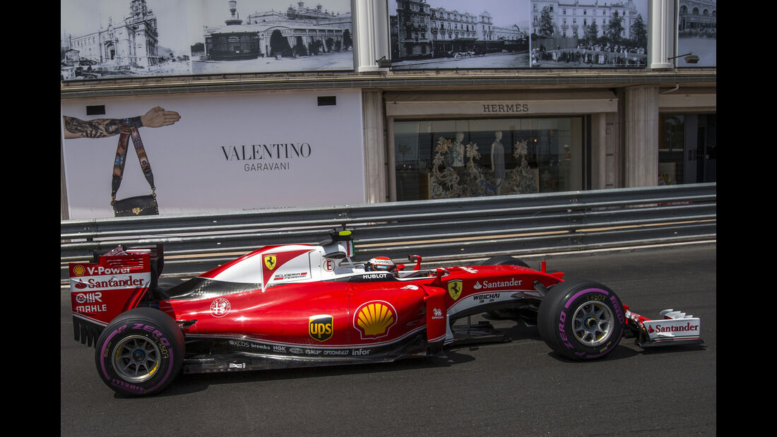 Kimi Räikkönen - Ferrari - GP Monaco - Formel 1 - 28. Mai 2016