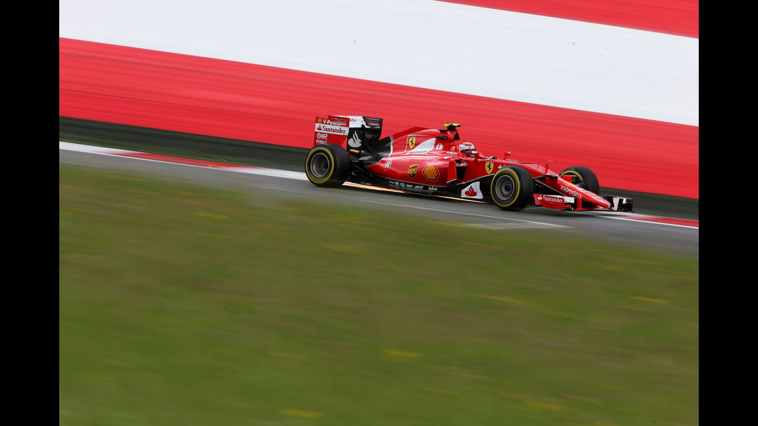 Kimi Räikkönen - Ferrari - GP Österreich - Formel 1 - Freitag - 19.6.2015