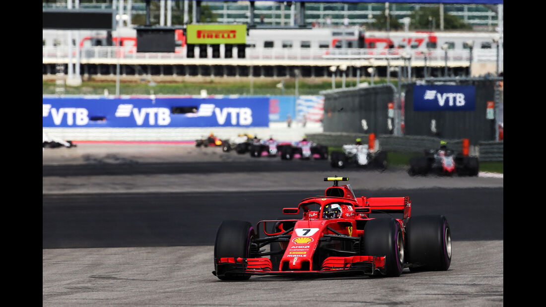 Kimi Räikkönen - Ferrari - GP Russland 2018 - Sotschi - Rennen