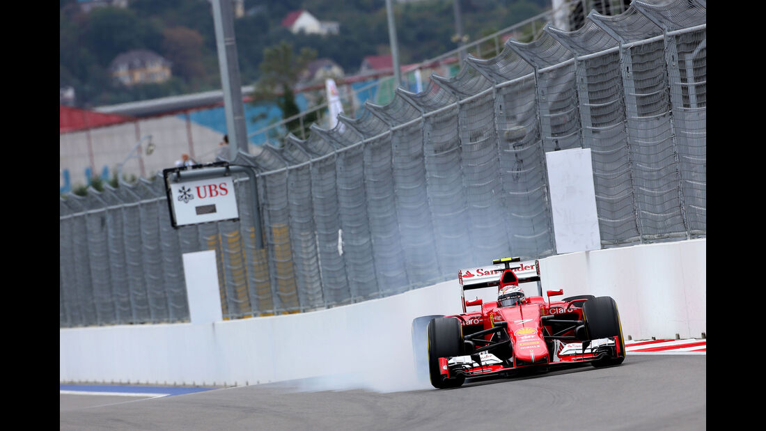 Kimi Räikkönen - Ferrari - GP Russland - Sochi - Freitag - 9.10.2015