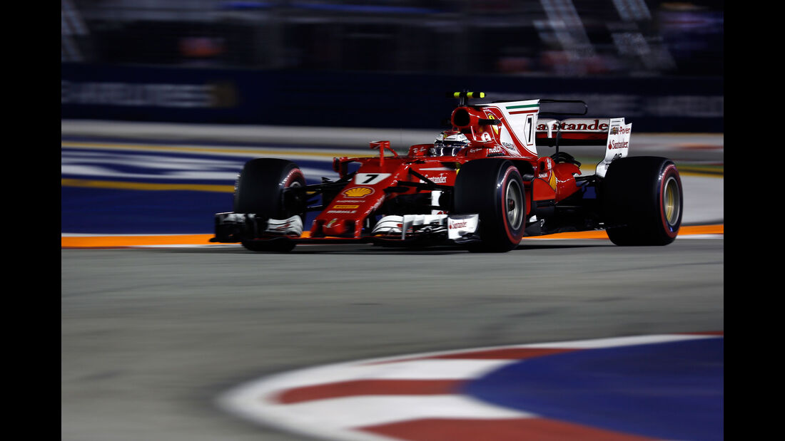 Kimi Räikkönen - Ferrari - GP Singapur - Formel 1 - Freitag - 15.9.2017
