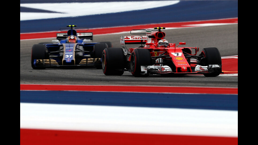 Kimi Räikkönen - Ferrari - GP USA - Austin - Formel 1 - Freitag - 20.10.2017