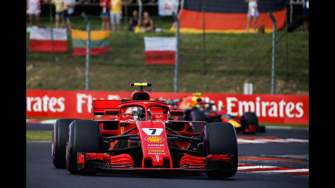 Kimi Räikkönen - Ferrari - GP Ungarn 2018 - Budapest - Rennen