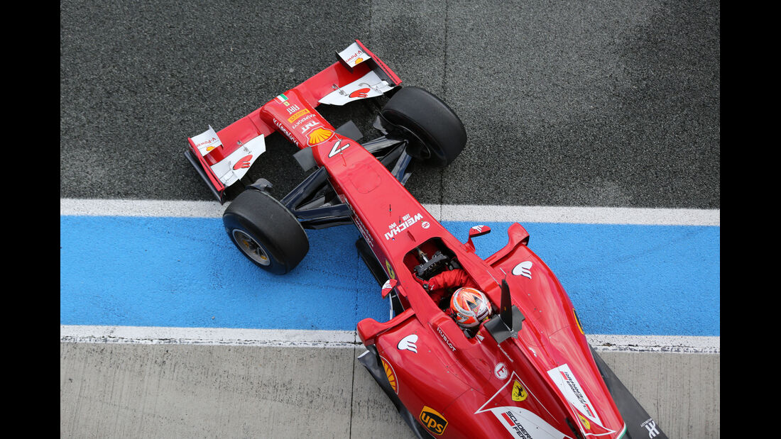 Kimi Räikkönen - Ferrari - Jerez - Formel 1 - Test - 29. Januar 2014