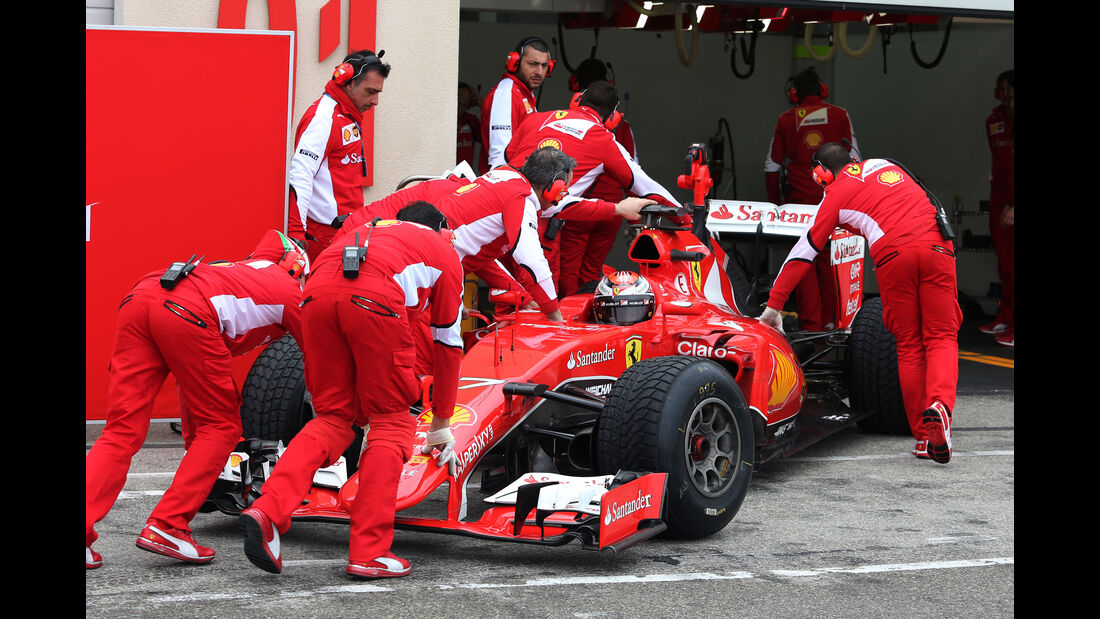 Kimi Räikkönen - Ferrari - Pirelli Regentest - Paul Ricard - 25. Januar 2016