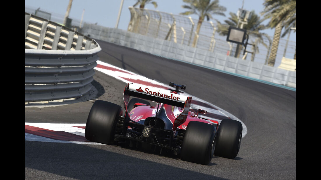 Kimi Räikkönen - Ferrari - Pirelli-Test - Abu Dhabi
