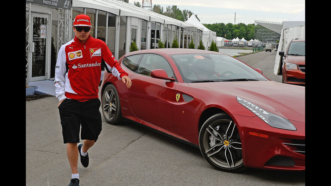 Kimi Räikkönen - Ferrari - Privatautos