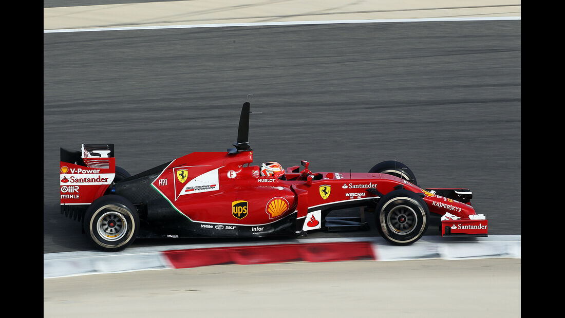 Kimi Räikkönen - Ferrari - Test - Bahrain - 27. Februar 2014