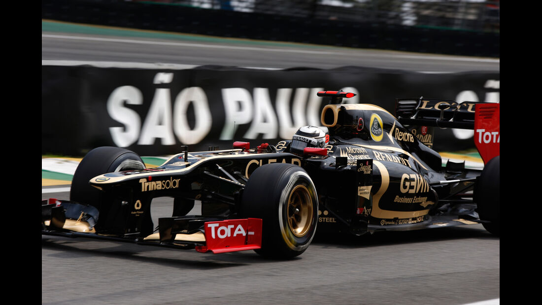 Kimi Räikkönen Formel 1 GP Brasilien 2012