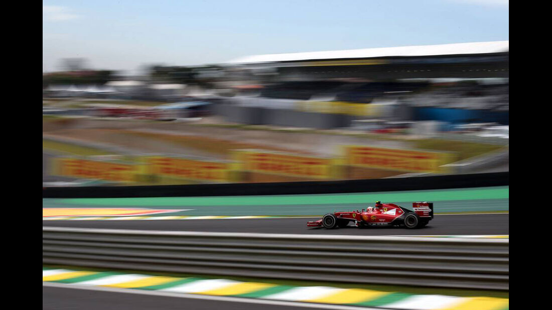 Kimi Räikkönen - Formel 1 - GP Brasilien- 7. November 2014