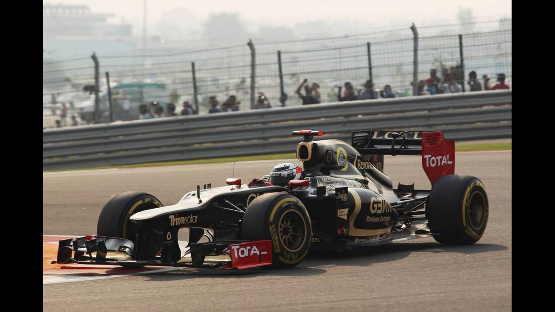 Kimi Räikkönen - Formel 1 - GP Indien - 27. Oktober 2012