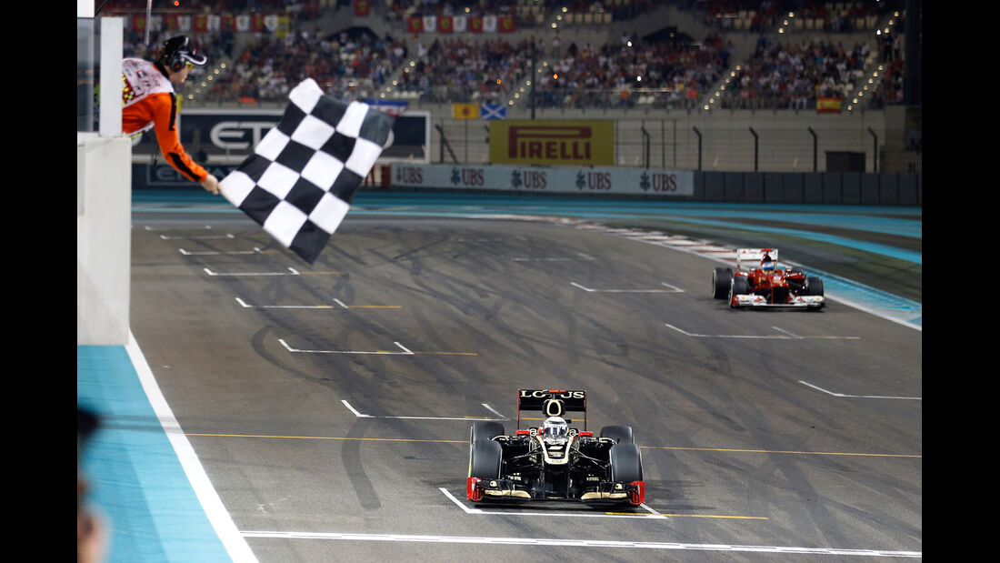 Kimi Räikkönen GP Abu Dhabi 2012