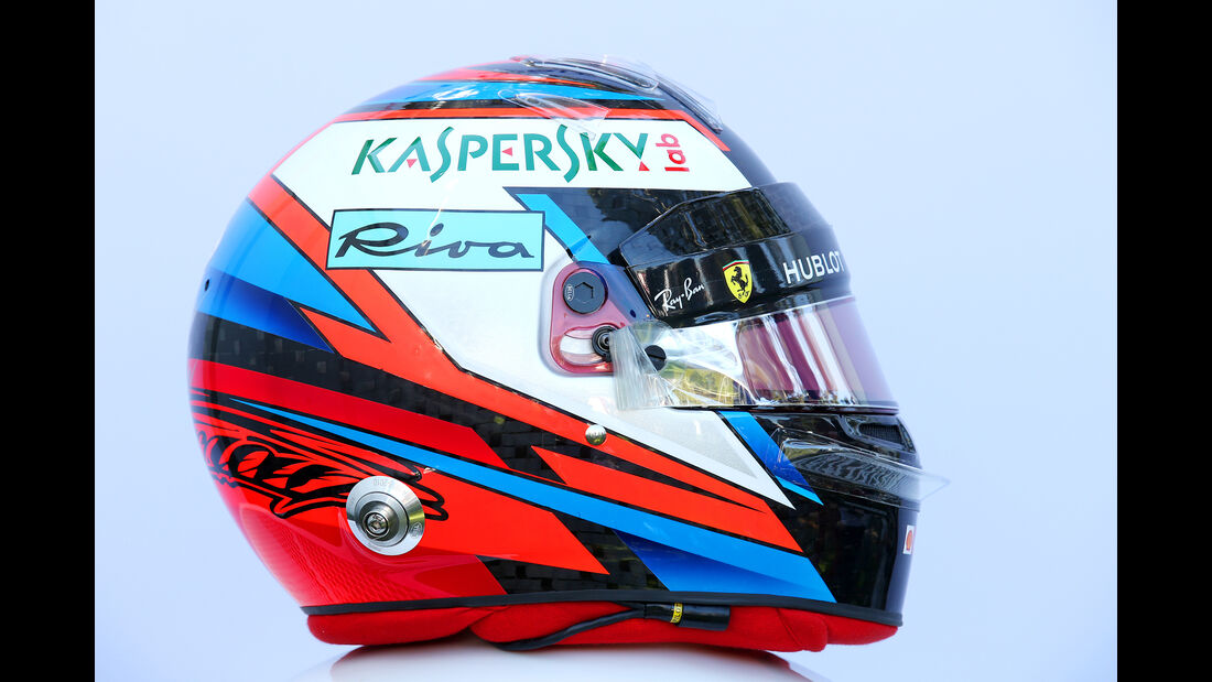 Kimi Räikkönen - Helm - Formel 1 - 2018