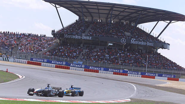 Kimi Räikkönen - Jenson Button - McLaren - Renault - GP Europa 2002 - Nürburgring - Formel 1