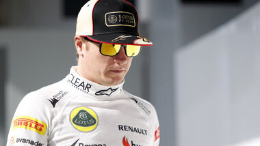 Kimi Räikkönen Lotus Formel 1 2013