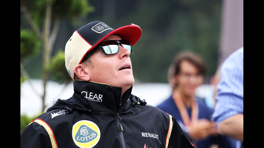 Kimi Räikkönen - Lotus - Formel 1 - GP Belgien - Spa-Francorchamps - 24. August 