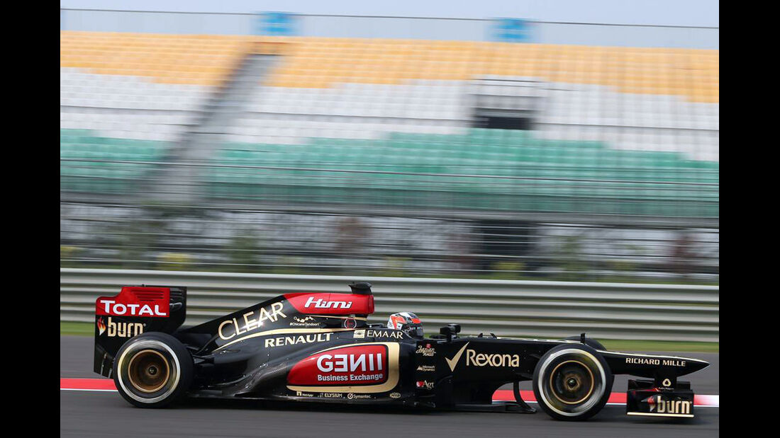 Kimi Räikkönen - Lotus  - Formel 1 - GP Indien - 25. Oktober 2013