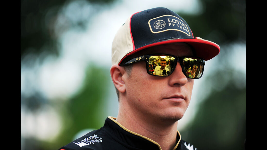 Kimi Räikkönen - Lotus - Formel 1 - GP Singapur - 19. September 2013