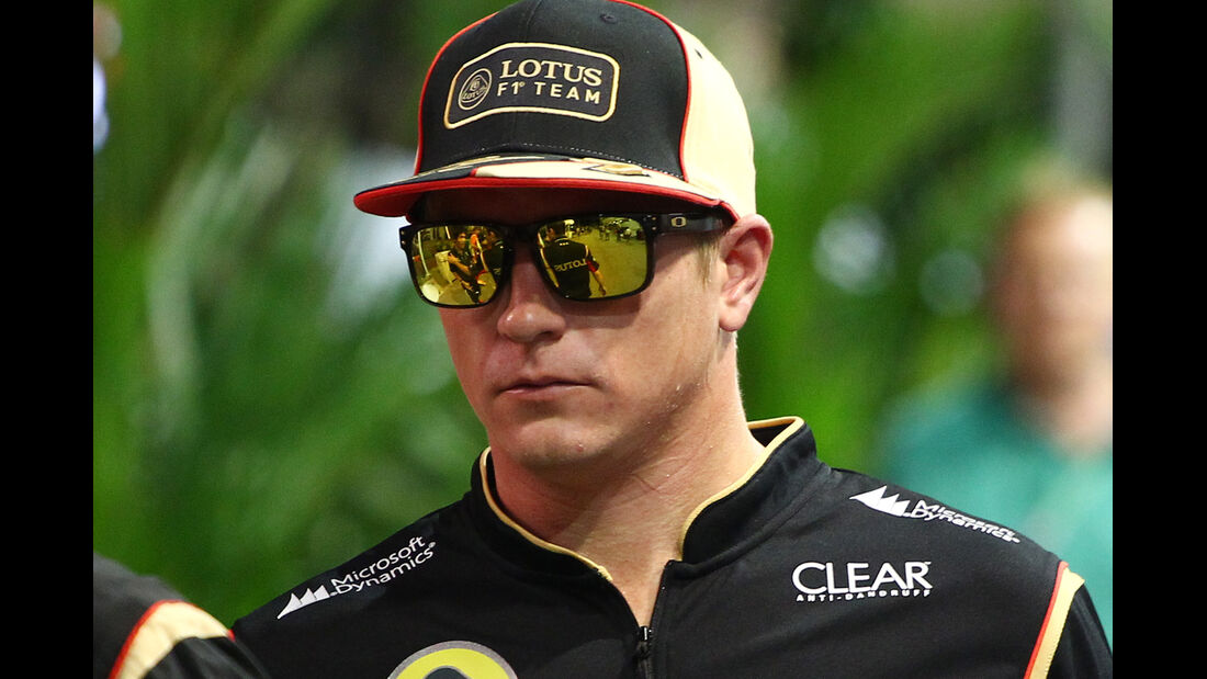 Kimi Räikkönen - Lotus - Formel 1 - GP Singapur - 21. September 2013