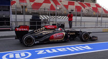 Kimi Räikkönen - Lotus Formel 1 - Test - Barcelona - 19. Februar 2013
