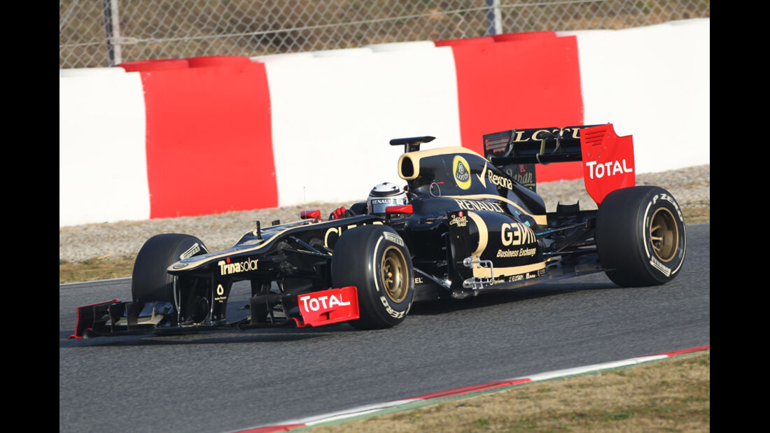 Kimi Räikkönen - Lotus - Formel 1-Test Barcelona - 3. März 2012