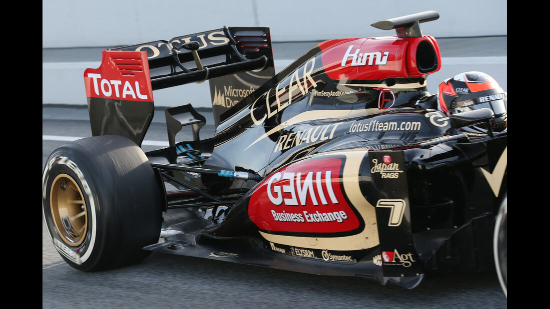 Kimi Räikkönen - Lotus - Formel 1 - Test - Barcelona - 3. März 2013