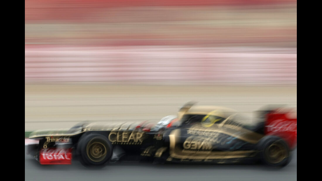 Kimi Räikkönen - Lotus - Formel 1-Test Barcelona - 4. März 2012