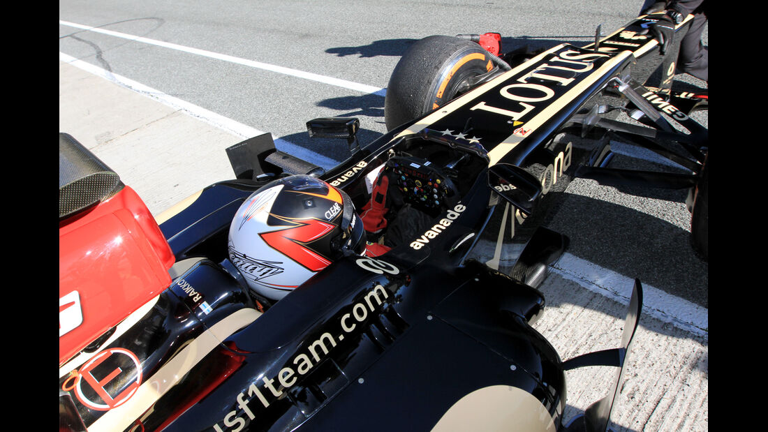 Kimi Räikkönen - Lotus - Formel 1 - Test - Jerez - 7. Februar 2013