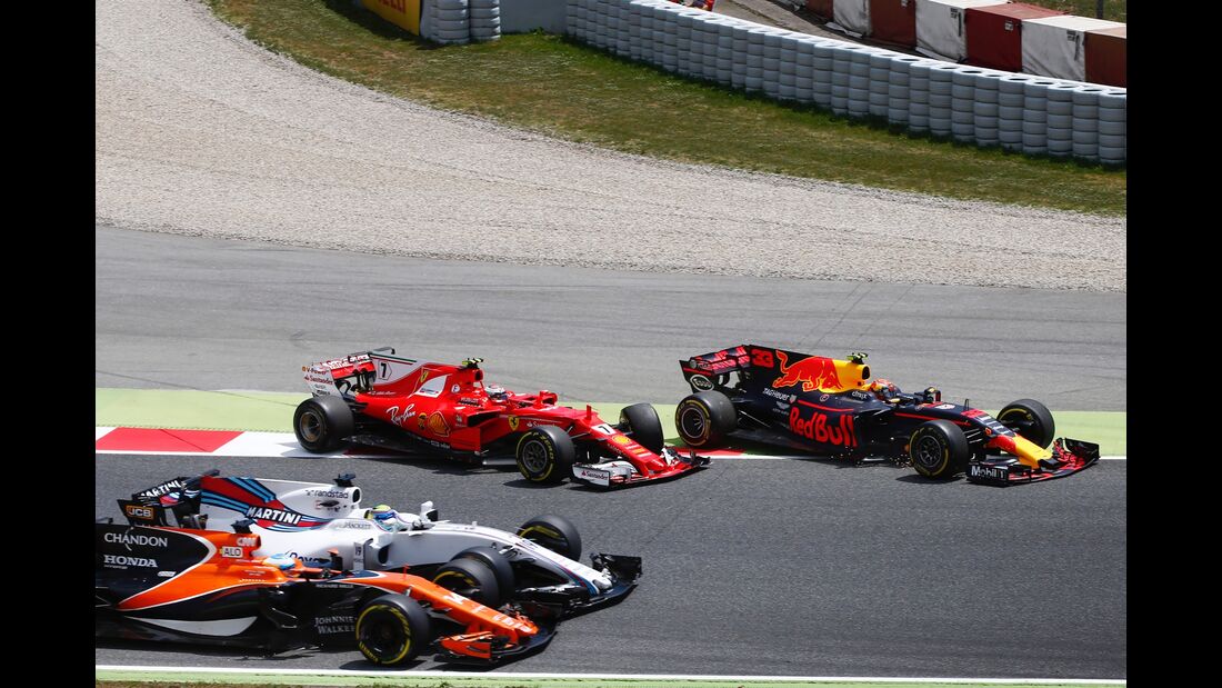Kimi Räikkönen - Max Verstappen - Formel 1 - GP Spanien - 14. Mai 2017