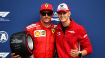 Kimi Räikkönen - Mick Schumacher - GP Italien 2018 - Monza
