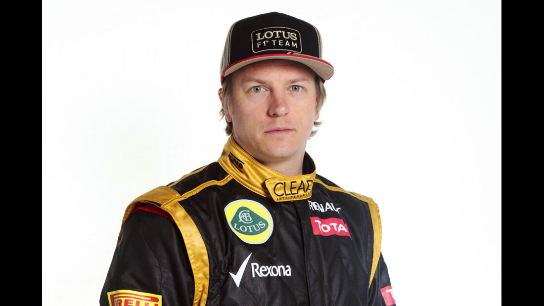 Kimi Räikkönen Porträt 2012